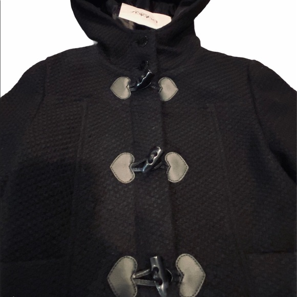 BYBLOS**Black Wool Toggle Coat**Age 2 & 8**$485 - Picture 5 of 9